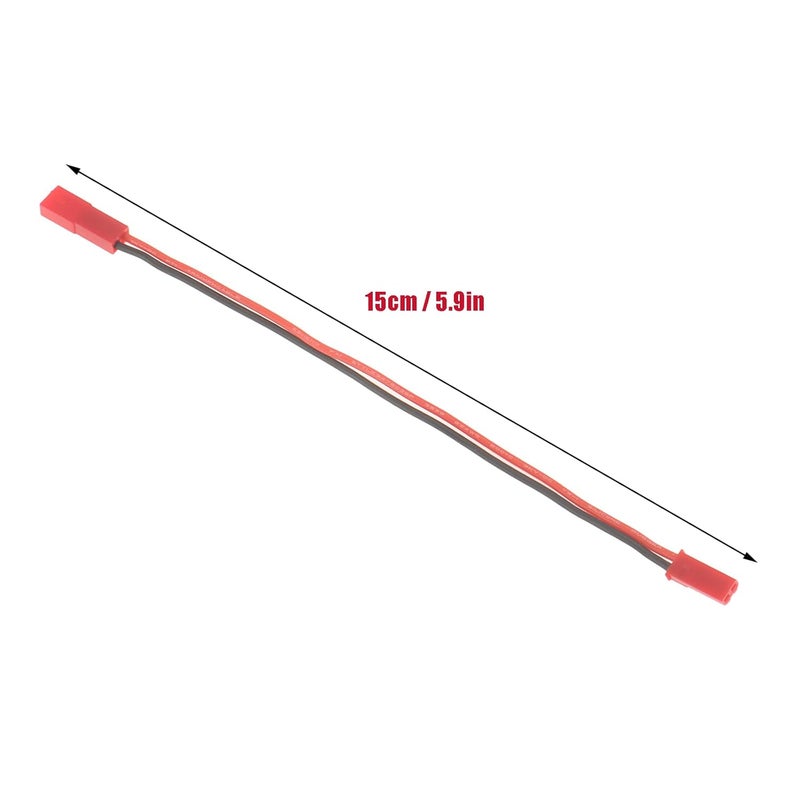 AEDIKO 10pcs JST Extension Cable JST Male to Female Connector 22AWG 5.9 Inch RC Motor ESC Conversion Cable Plug Wire Adapter for RC Car Accessories - Image 2